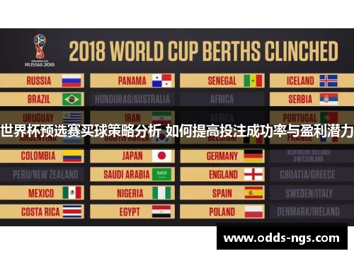 世界杯预选赛买球策略分析 如何提高投注成功率与盈利潜力